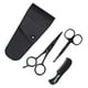 thumbnail image 1 of 3pcs / Set Tijeras para hombres Tijeras para la nariz Tijeras para el cabello Tijeras para la barba con Negro Yuyangstore juego de tijeras de barba, 1 of 5