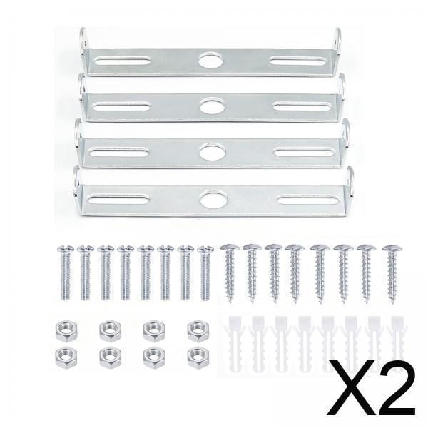 Soporte de montaje de luz,Soporte de montaje de luz Placa de techo Backstrip,Soporte de montaje Luz Travesaño con Tornillos Tuercas,Fijo giratorio para lámparas colgantes Lámparas de