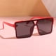 thumbnail image 4 of SAYOO Gafas de sol de moda para niños Gafas de montura cuadrada de triángulo plano simple con protección UV 400 SAYOO  Moda, 4 of 9
