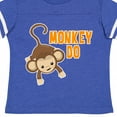 thumbnail image 4 of Inktastic Monkey Do with Monkey Boys or Girls Toddler T-Shirt, 4 of 5