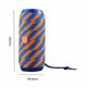 thumbnail image 3 of Altavoz de graves estéreo inalámbrico FM Columna de sonido compatible con Bluetooth (azul floral) Ehuebsd Para estrenar, 3 of 7