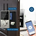 thumbnail image 4 of Smart Lock With Password, Keyless Entry Door Lock With Touchscreen Keypads, Easy To Install, App Unlock, 50 User Codes ,Integrated Smart Home, 4 of 7