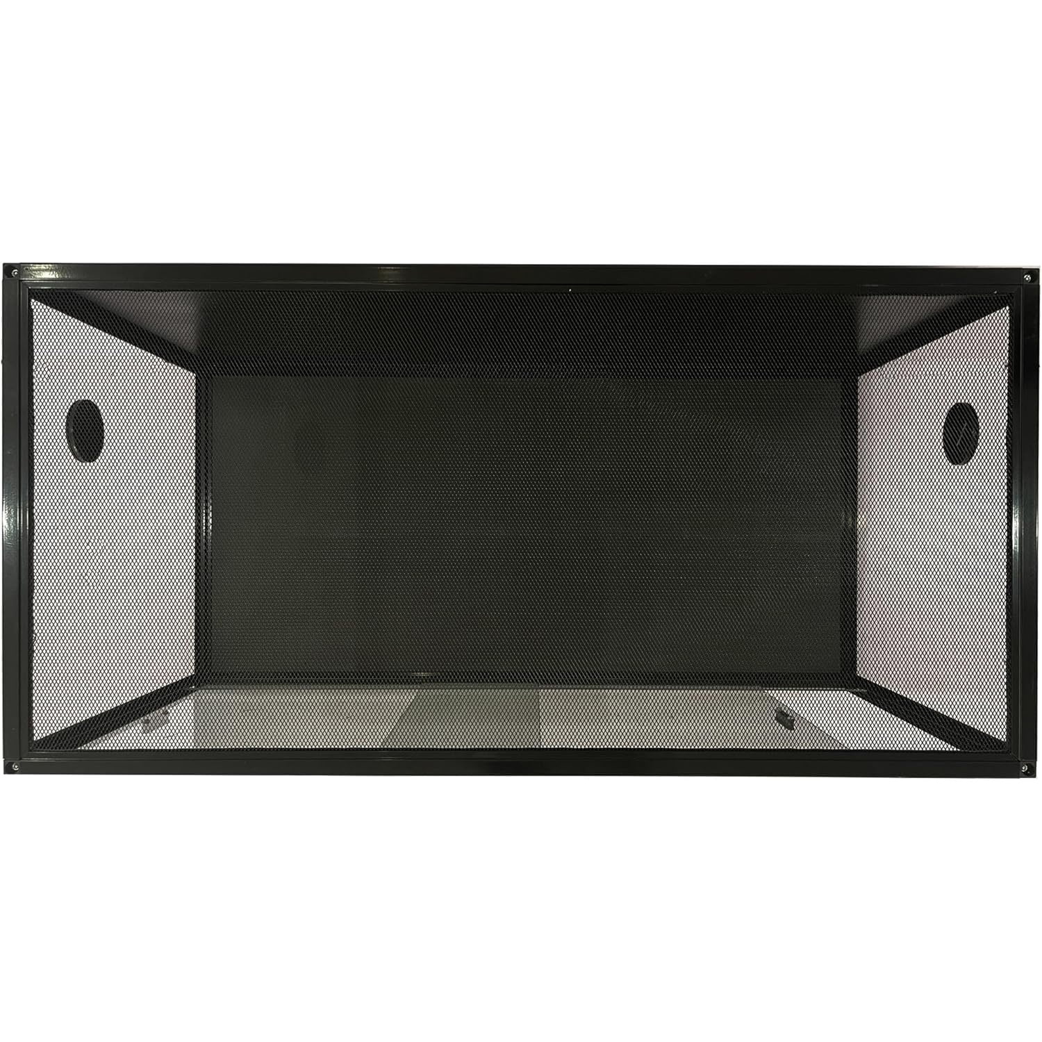 Shininglove 120-Gallon Reptile Terrarium 4'x2'x2' - Bearded Dragon Tank w/Sliding Glass Doors, Tempered Glass & Aluminum Frame, Stackable Habitat for Snakes/Lizards