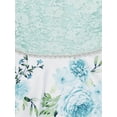 thumbnail image 4 of Lots of Love by Speechless Special Occasion Floral Hi-Low Dress, Sizes 7-16, 4 of 4