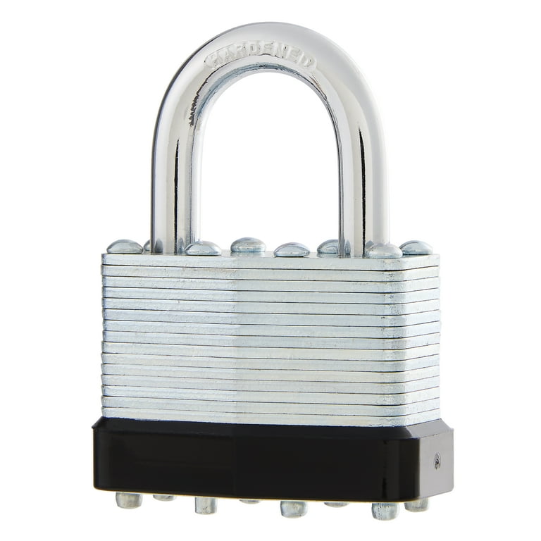 Hyper Tough Laminated Steel Padlock 44mm Body with 1 3 16 inch
