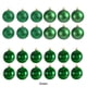 thumbnail image 2 of Advancent Adornos de bolas de Navidad de 24 piezas, aplicación amplia, decoración efectiva duradera y confiable Kits de decoración para fiestas verde, 2 of 6