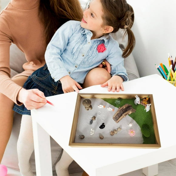 Garden Table Accessories Crafted Home Decor Artwork Delicate Creative Tray Table For Living RoomBrown
