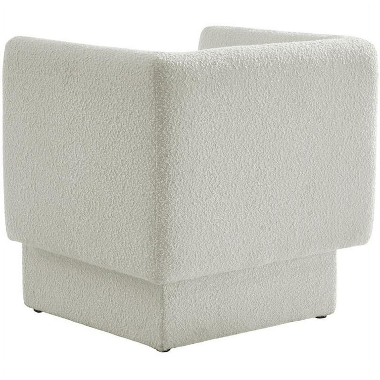 Meridian Furniture Vera Boucle Fabric Accent Chair Meridian Furniture Vera Boucle Fabric Accent Chair