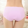 thumbnail image 3 of 3 Pcs Women's Menstrual Period Briefs Girl Ultra Soft Postpartum Cotton Panties Underwear, 3 of 9
