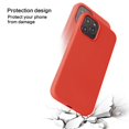 thumbnail image 5 of Dteck iPhone 12 Pro Max Case, Ultra Slim Fit iPhone Case Liquid Silicone Gel Cover Anti-Scratch Shockproof Case Compatible with Apple iPhone 12 Pro Max 6.7", Coral red, 5 of 6