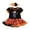 Yellow2, variant on Toddler Girls Short Sleeve Floral Dresses Halloween Baby Dress Cartoon Pumpkin Tutu Outfit Casual Playwear Spring Party Summer Dresses 0-3 Months