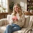 thumbnail image 4 of 1Pc Sakura Stress Balls, Fun and Soft Squishy Toys, Cute Flower Squeeze Toys Giftable Stress Relief Toys for Adults,Random Color, 4 of 6