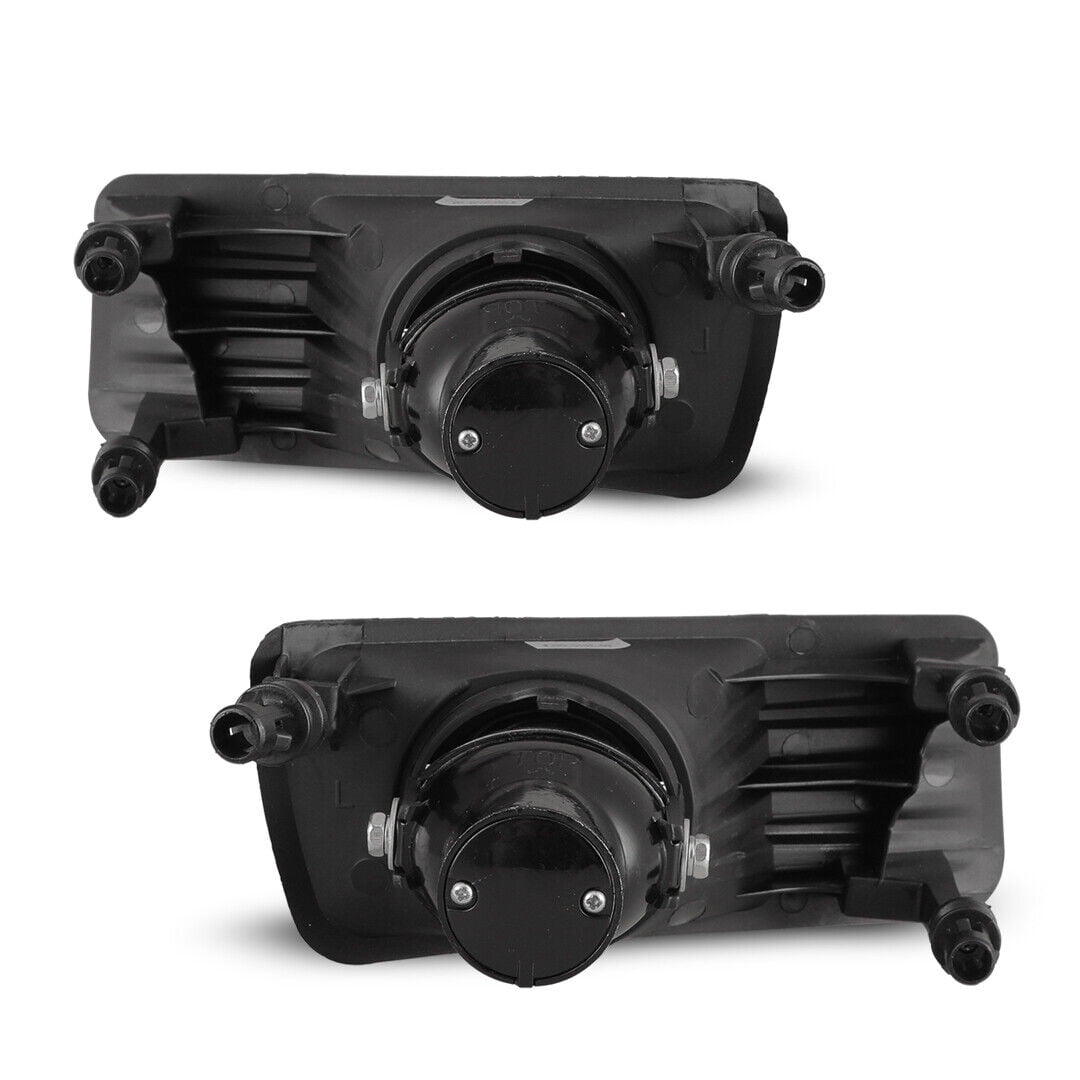 Fog Light Set for 2006-2010 Ford Explorer & 2007-2010 Ford Explorer Sport Trac w/Bulbs,Fog Light Assembly,Fog Lamp Replacement Clear Lens w/o Ironman & Sport Pkg,Eddie Bauer,Limited