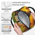 thumbnail image 3 of Fotbe Fall Village Scenery Pattern Lunch Bag, Insulated Lunch Box, Small Leakproof Cooler Food Lunch Containers Reusable High Capacity Lunch Tote Bags for Work, Travel, Outdoor, 3 of 6