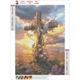 thumbnail image 2 of HsdsBebe 3 Packs 5D Diamond Art Painting Jesus Art for Adult,Jesus Easter DIY Full Round 5D Diamond Drill Kit, 2 of 7