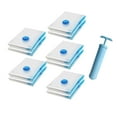 thumbnail image 1 of Bolsa de sellado al vacío, portátil, esencial para viajes, resistente para equipaje, maletas y hogar. 10 piezas, 1 of 8
