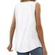 thumbnail image 2 of Camisa Plisada de Encaje Sin Mangas, Blusa de Verano, Túnica XXL, 2 of 4