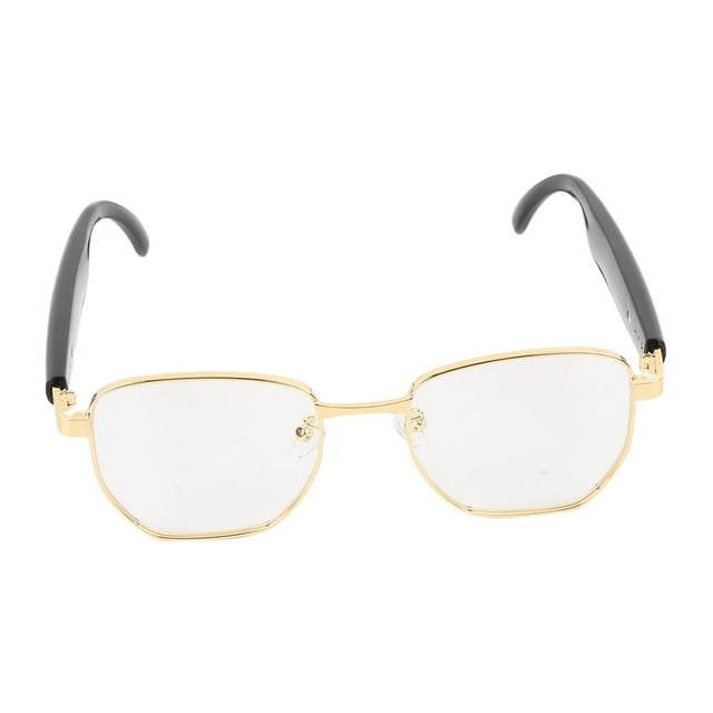 Lunettes Intelligentes AI, Lunettes de Traduction Sans Fil Compatibles avec GPT DeepSeek pour Divertissement Intérieur et Extérieur, Lunettes Audio avec Haut-Parleur Intégré pour Femmes et Hommes