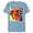 Ocean Blue, variant on Disney and Pixar’s Cars Lightning McQueen Birthday Champ - Short Sleeve Blended T-Shirt for Adults - Customized-Yellow