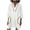 White, variant on ZZwxWA Swimsuit Coverup Womens V Neck 3/4 Sleeve Casual Shirt Dress with Pockets