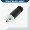 thumbnail image 4 of No.19244497 Engine Oil Pressure Sensor Switch for BUICK REGAL 1989-1991 / Durable Metal / 1 Pc Black Silver Tone, 4 of 6
