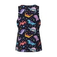 thumbnail image 5 of Gaeub Cartoon Dinosaur Men's Athletic Tank Top, Workout Sleeveless Shirts, Running Tank Tops for Gym, Running, Training - Small, 5 of 9
