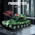 thumbnail image 5 of Missile Tank Building Blocks for Adults, Military Tanks Model with Remote Control, STEM Building Toys Kit - Ideal Gift for Adults(1449 Pcs, 55027), 5 of 6