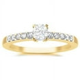 thumbnail image 2 of Classic Moissanite Bridal Set Engagement Ring 1.25 Carat on 10k White Gold, 2 of 5