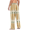 thumbnail image 6 of Simple Carrots Men's Lightweight Pajama Bottoms Stretch Elastic Waist Side Pockets Spring Fall, 6 of 7