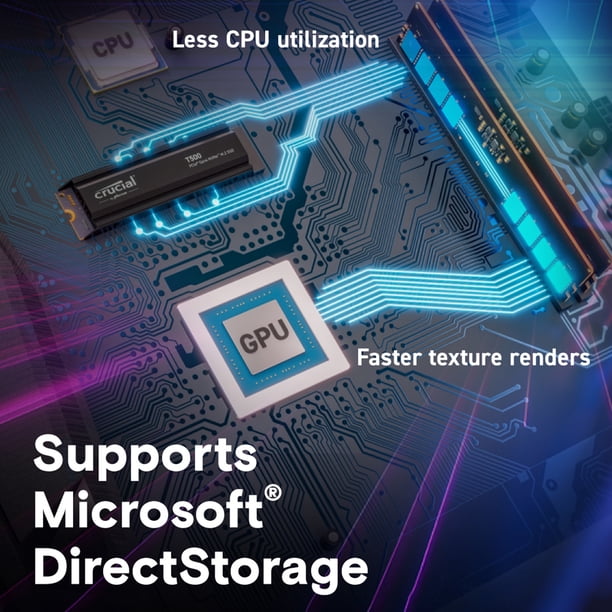 Crucial T500 2TB M.2 PCIe NVMe Internal Solid State Drive