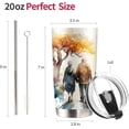 thumbnail image 5 of Best Birthday Gifts for Husband, 20oz Stainless Steel Coffee Tumbler with Lid and Straw, Husband Fathers Day Tumbler Gifts from Wife, Romantic Anniversary Valentines Gifts for Husband, 5 of 6