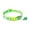 Green, variant on Yxwen Pet Collar Clearance! Fish Bone Pattern Pet Collar with Bell – Adjustable Collar for Cats and Small Dogs