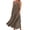 Coffee, variant on Summer Cotton Midi Dresses for Women Sleeveless Backless Cami Dress Solid Color Loose Fit Pleated Sundress Casual Vacation Beach Dress with Pockets Mint Green XXXL