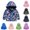 Z1 Dark Blue, variant on Toddler Boys Rain Jackets Girls Cartoon Prints Casual Light Coat Hooded Jacket Windproof Zipper Outwear Raincoat Windbreakers For Kids,2-3 Years,Z2 Light Yellow