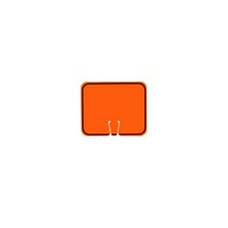 

Cortina 03-550-2WAB Cone Sign Border only (black on orange) Single-Sided Dual Mount (18 Pack)
