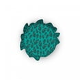 thumbnail image 5 of Boho Ottoman Cover, Oriental Bohemian Feathers, 2 Piece Slipcover Set with Ruffle Skirt for Square Round Cube Footstool Decorative Home Accent, Standard Size, Jade Green and Teal, by Ambesonne, 5 of 5