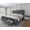 Grey, variant on Towallmark King Size Bed Frame with 2 Storage Drawers, Upholstered Platform Bed Frame with Adjustable Button Tufted Headboard, Grey