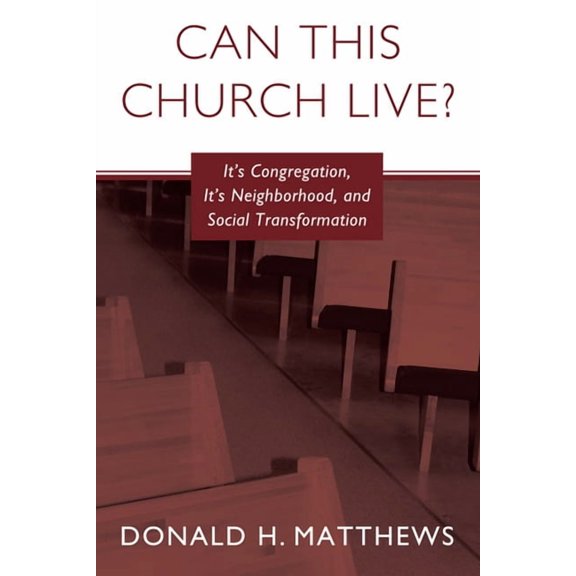 Can This Church Live? (Paperback)