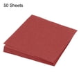thumbnail image 3 of Hoja de papel de origami de doble cara Uxcell para proyectos de arte y manualidades para principiantes 50 hojas rojo oscuro 3x3 pulgadas, 3 of 6