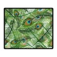 thumbnail image 2 of CADecor Peacock Blanket Fleece Throw Blanket for Sofa or Bed 58x80 inches, 2 of 3