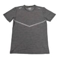 thumbnail image 1 of Playera Athletic Works para Caballero Cuello Redondo Manga Corta Estampado Dry Fit Gris Talla G, 1 of 4