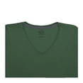 thumbnail image 4 of Playera Fruit Of The Loom para Mujer, Cuello V Manga Corta Verde Talla  M, 4 of 4