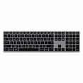 thumbnail image 1 of Satechi Slim X3 - Clavier - Rétroéclairé - Bluetooth, USB-C, 1 of 5