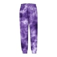 thumbnail image 6 of GigrtiJin 3-15 Years Toddler Children Sweatpants Tie Dye Printed Elastic Waisted Bottom Cinch Sport Pants with Pocket, 6 of 6
