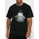 thumbnail image 1 of Men'S Cotton T-Shirt with Witch Cat Print, Casual Crew Neck, Short Sleeve, Breathable & Lightweight Knit Fabric, Slight Stretch, Ideal for Hiking & Outdoor Activities, 1 of 5