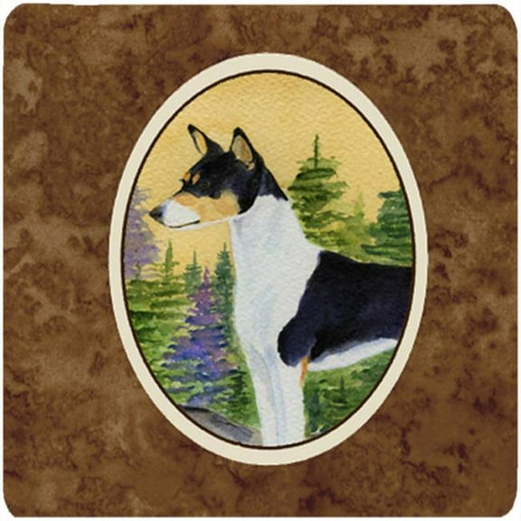 Basenji Foam Coasters, Set Of 4