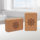 thumbnail image 1 of Bloque de corcho para yoga, ladrillos de corcho para yoga, bloque de corcho natural ecológico de 23 x 15 x 7,6 cm, bloque de madera de alta resistencia para yoga, accesorios de yoga, 1 of 9