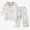 Brown, variant on ITSAME Girls Outfit Cotton 3/4 Sleeve Crewneck Top and Pants 2-Piece Fashion Print Comfy Loungewear Set Size 3T