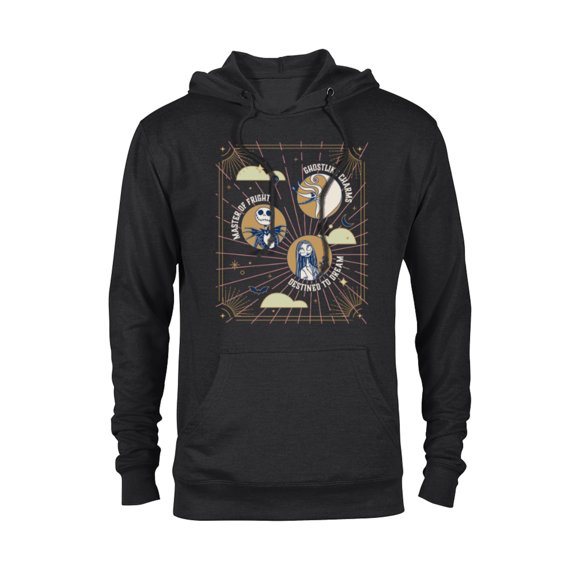 Disney The Nightmare Before Christmas Jack Sally Zero Mystic - Pullover Hoodie for Adults - Customized-Black