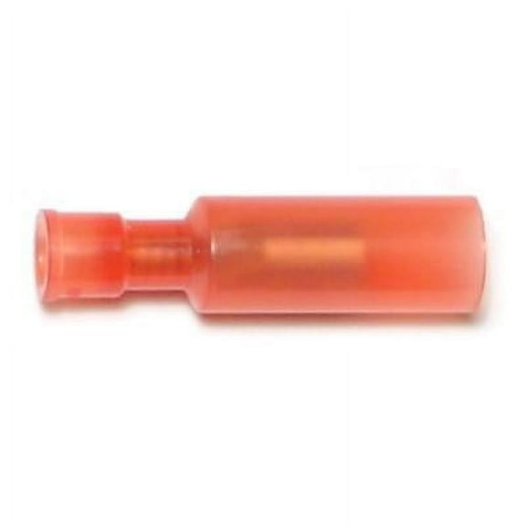 22 WG to 18 WG x .157" Insulated Bullet Receptacles BRP-089 (20 pcs.)